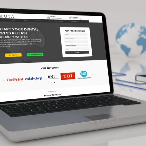 angel web solution portfolio Landing Page